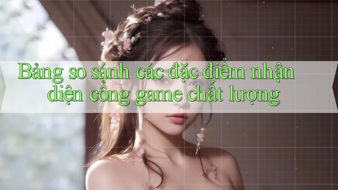 Bảng so sánh các đặc điểm nhận diện cổng game chất lượng Bảng so sánh các đặc điểm nhận diện cổng game chất lượng