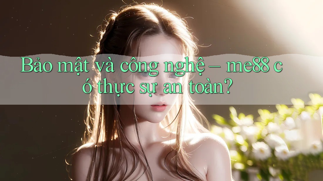 Bảo mật và công nghệ – me88 có thực sự an toàn? Bảo mật và công nghệ – me88 có thực sự an toàn?