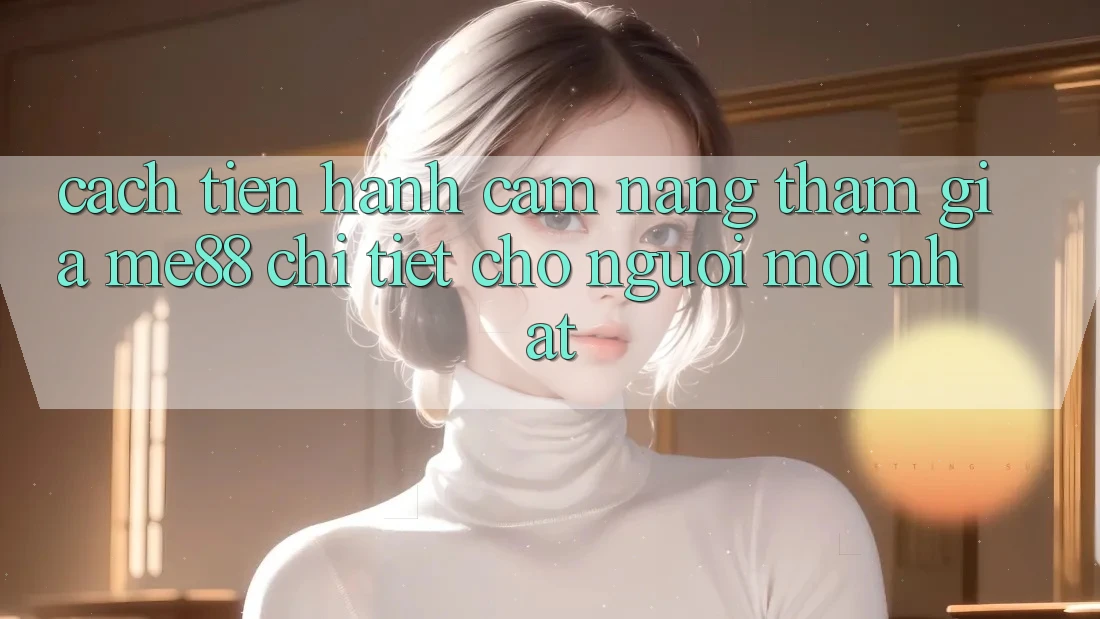Cách tiến hành cẩm nang tham gia me88 chi tiết cho người mới nhất Cách tiến hành cẩm nang tham gia me88 chi tiết cho người mới nhất