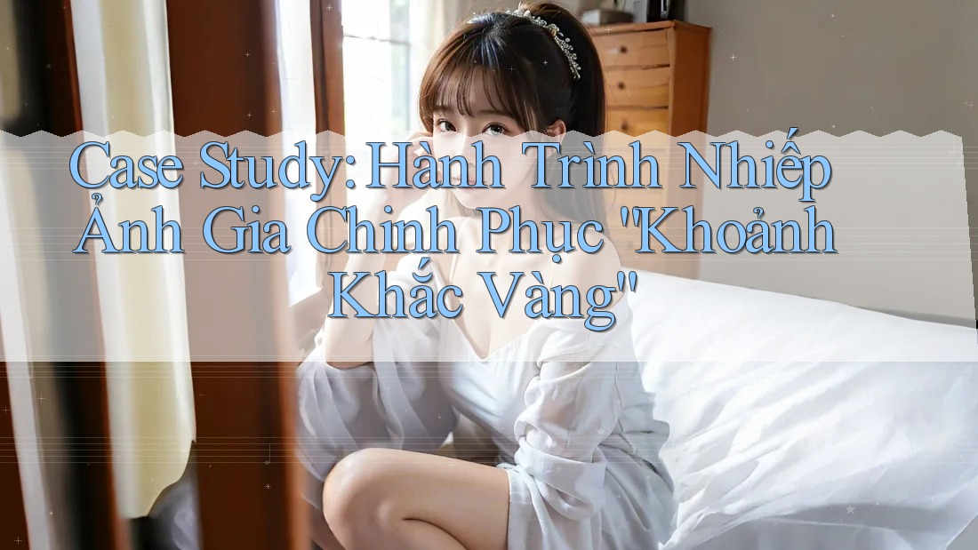 Case Study: Hành Trình Nhiếp Ảnh Gia Chinh Phục “Khoảnh Khắc Vàng” Case Study: Hành Trình Nhiếp Ảnh Gia Chinh Phục “Khoảnh Khắc Vàng”