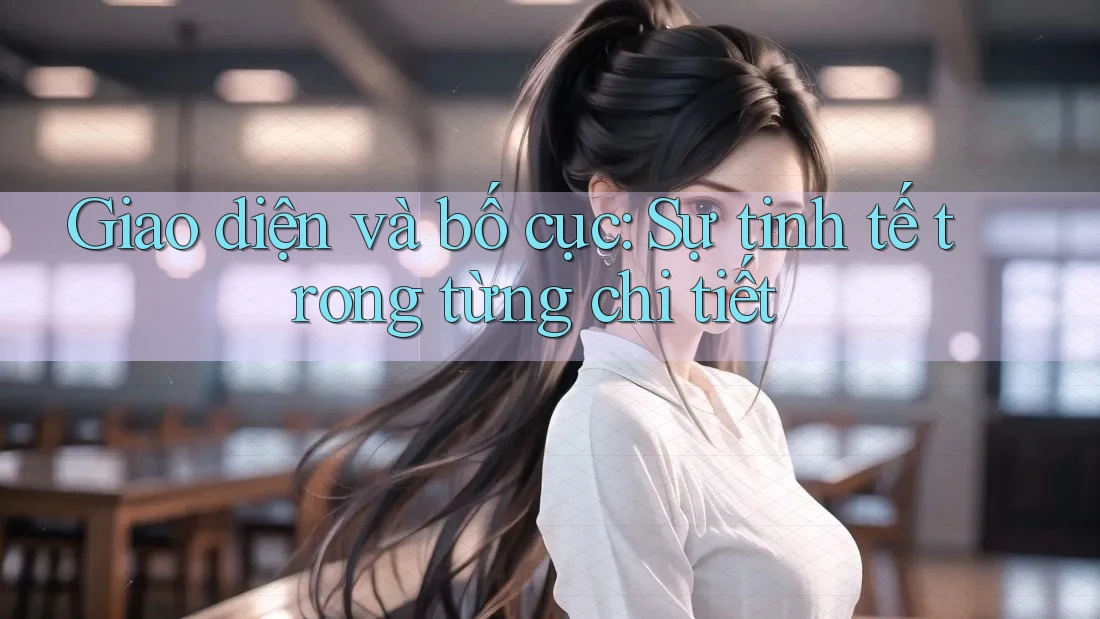 Giao diện và bố cục: Sự tinh tế trong từng chi tiết Giao diện và bố cục: Sự tinh tế trong từng chi tiết