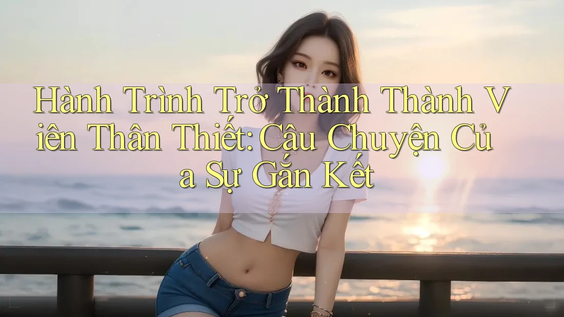 Hành Trình Trở Thành Thành Viên Thân Thiết: Câu Chuyện Của Sự Gắn Kết Hành Trình Trở Thành Thành Viên Thân Thiết: Câu Chuyện Của Sự Gắn Kết