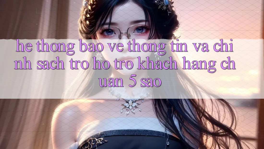 Hệ thống bảo vệ thông tin và chính sách trợ hỗ trợ khách hàng chuẩn 5 sao