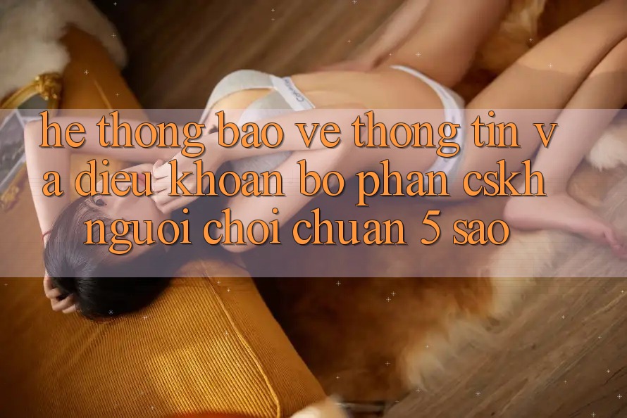 Hệ thống bảo vệ thông tin và điều khoản bộ phận CSKH người chơi chuẩn 5 sao Hệ thống bảo vệ thông tin và điều khoản bộ phận CSKH người chơi chuẩn 5 sao