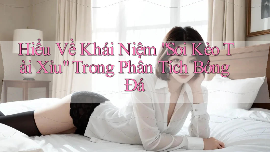 Hiểu Về Khái Niệm “Soi Kèo Tài Xỉu” Trong Phân Tích Bóng Đá Hiểu Về Khái Niệm “Soi Kèo Tài Xỉu” Trong Phân Tích Bóng Đá