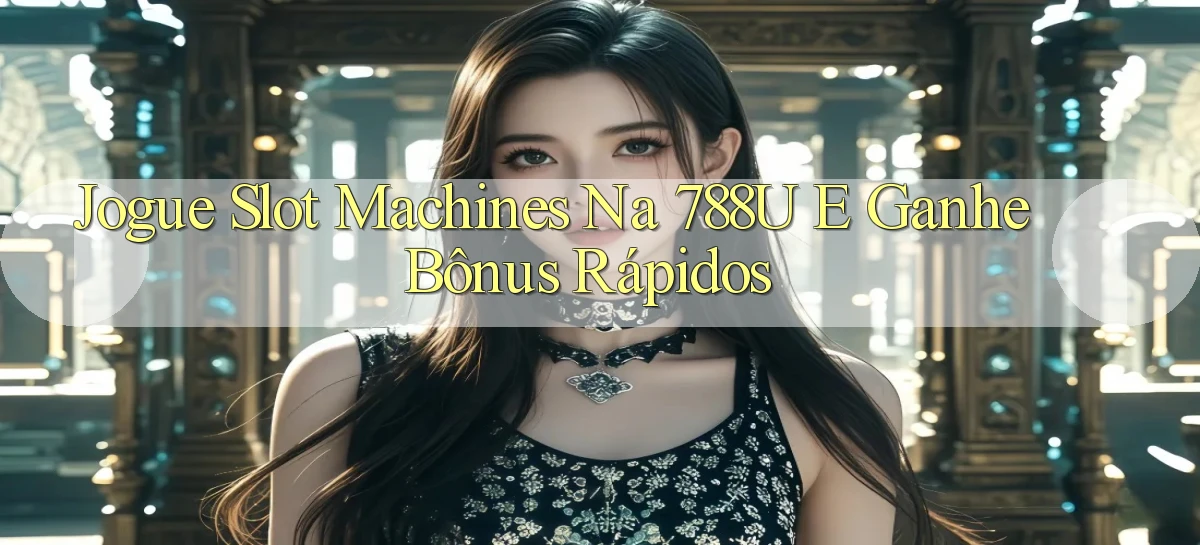Jogue Slot Machines na 788u e Ganhe Bônus Rápidos