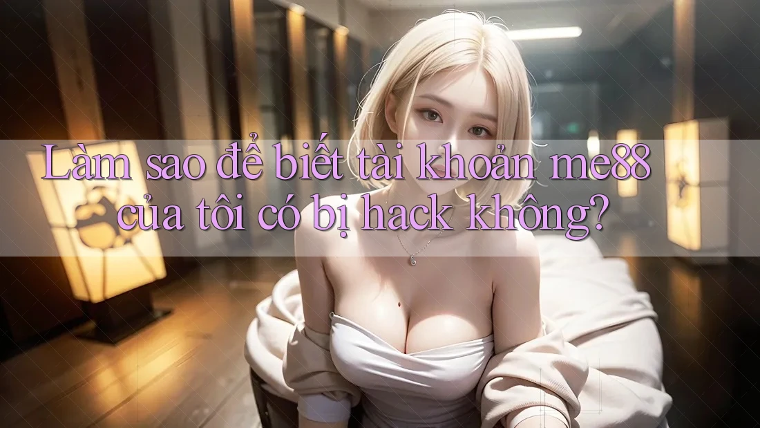 Làm sao để biết tài khoản me88 của tôi có bị hack không? Làm sao để biết tài khoản me88 của tôi có bị hack không?