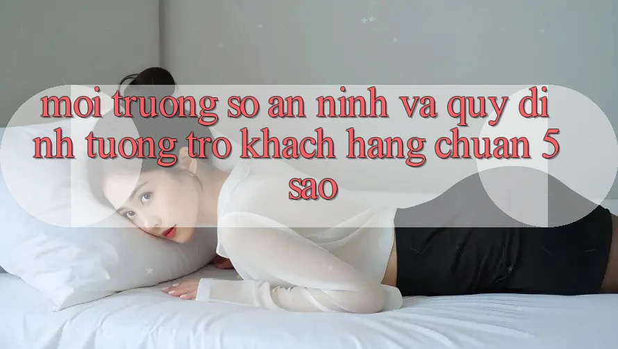 Môi trường số an ninh và quy định tương trợ khách hàng chuẩn 5 sao Môi trường số an ninh và quy định tương trợ khách hàng chuẩn 5 sao