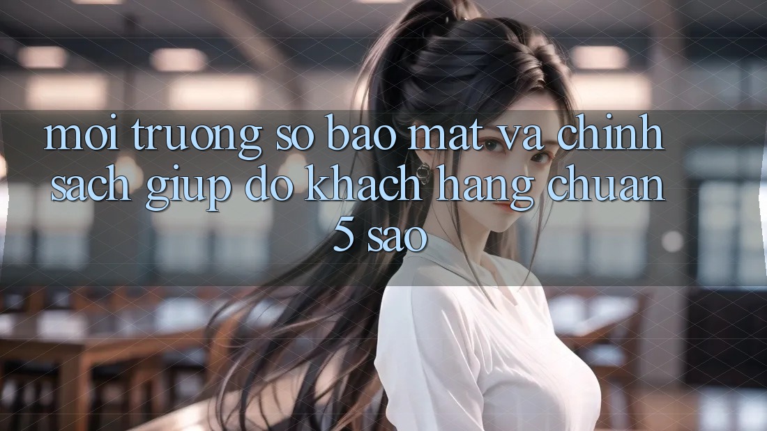 Môi trường số bảo mật và chính sách giúp đỡ khách hàng chuẩn 5 sao Môi trường số bảo mật và chính sách giúp đỡ khách hàng chuẩn 5 sao