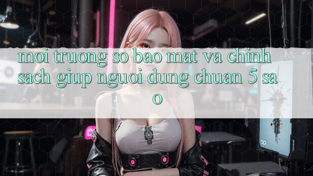 Môi trường số bảo mật và chính sách giúp người dùng chuẩn 5 sao Môi trường số bảo mật và chính sách giúp người dùng chuẩn 5 sao