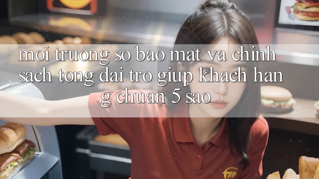 Môi trường số bảo mật và chính sách tổng đài trợ giúp khách hàng chuẩn 5 sao Môi trường số bảo mật và chính sách tổng đài trợ giúp khách hàng chuẩn 5 sao