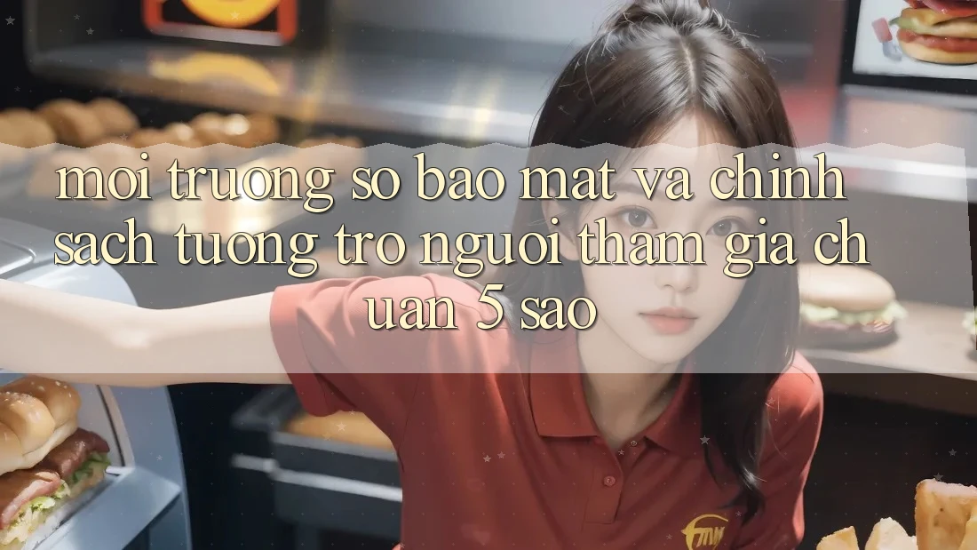 Môi trường số bảo mật và chính sách tương trợ người tham gia chuẩn 5 sao Môi trường số bảo mật và chính sách tương trợ người tham gia chuẩn 5 sao