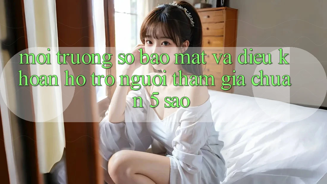 Môi trường số bảo mật và điều khoản hỗ trợ người tham gia chuẩn 5 sao Môi trường số bảo mật và điều khoản hỗ trợ người tham gia chuẩn 5 sao