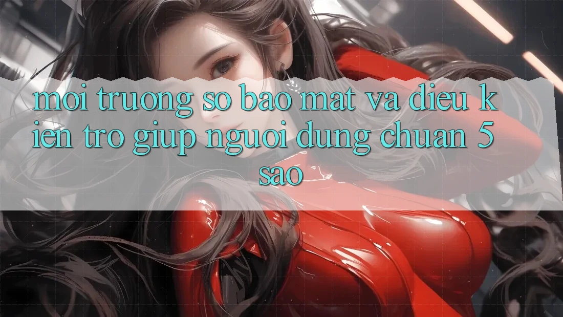 Môi trường số bảo mật và điều kiện trợ giúp người dùng chuẩn 5 sao Môi trường số bảo mật và điều kiện trợ giúp người dùng chuẩn 5 sao