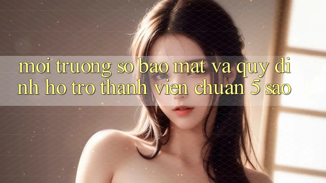 Môi trường số bảo mật và quy định hỗ trợ thành viên chuẩn 5 sao Môi trường số bảo mật và quy định hỗ trợ thành viên chuẩn 5 sao