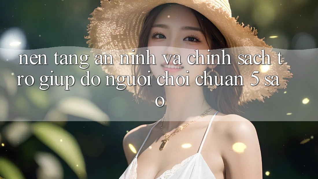 Nền tảng an ninh và chính sách trợ giúp đỡ người chơi chuẩn 5 sao Nền tảng an ninh và chính sách trợ giúp đỡ người chơi chuẩn 5 sao