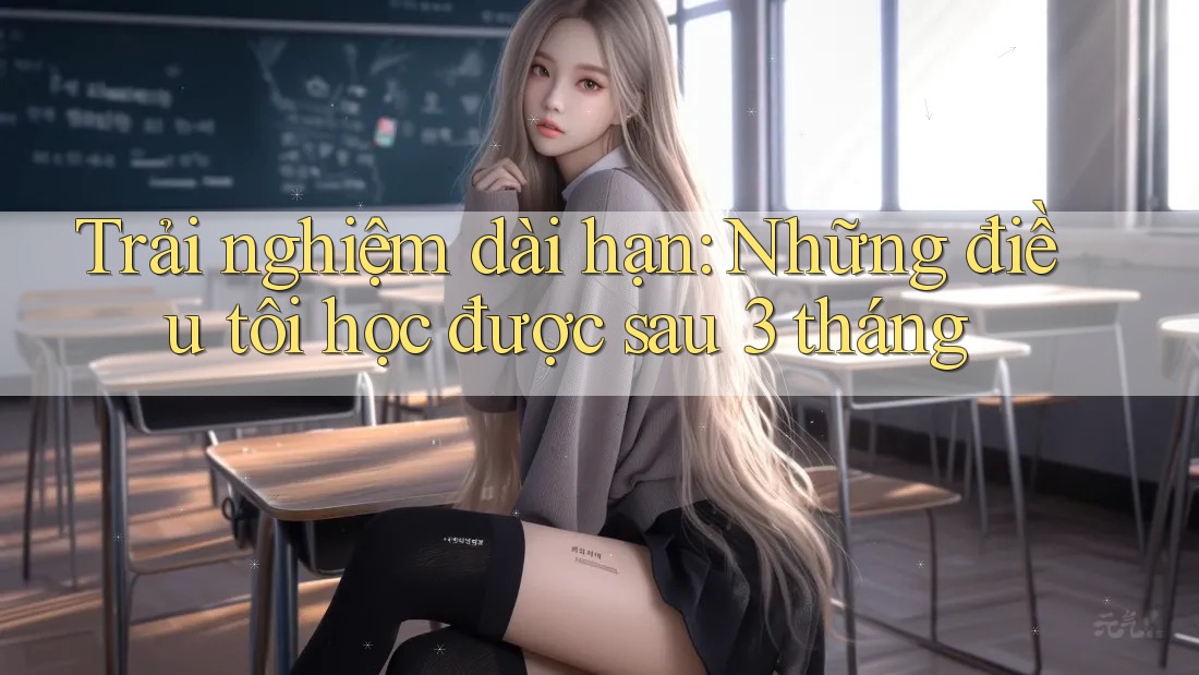 Trải nghiệm dài hạn: Những điều tôi học được sau 3 tháng Trải nghiệm dài hạn: Những điều tôi học được sau 3 tháng