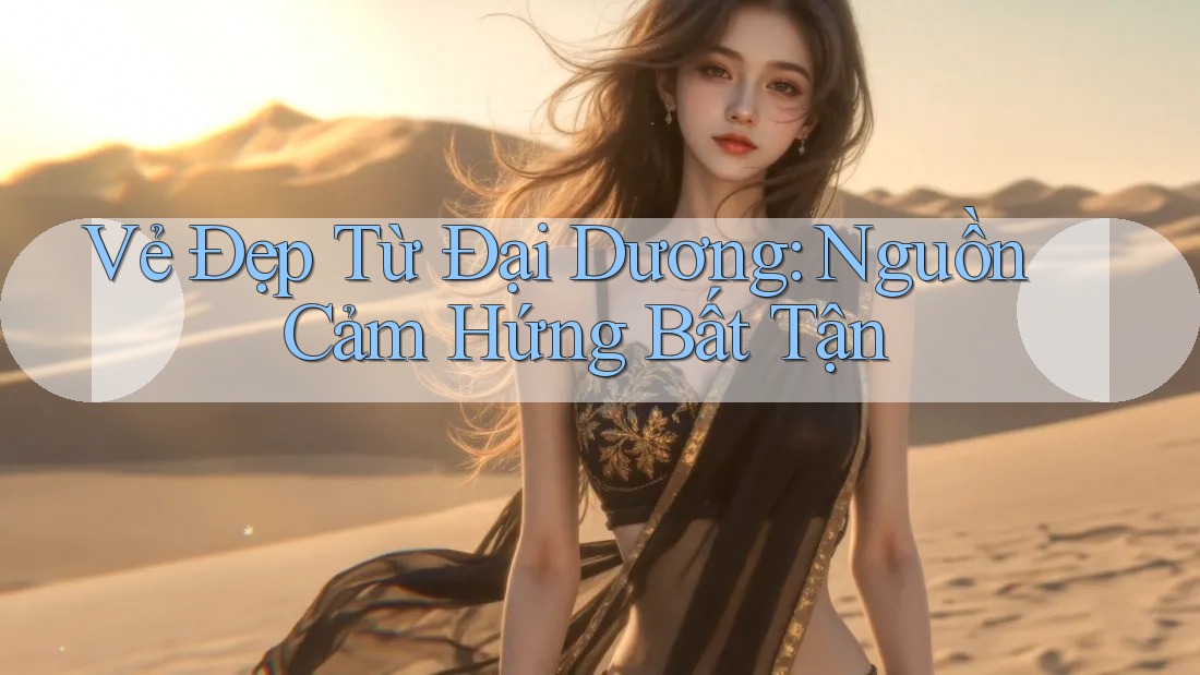Vẻ Đẹp Từ Đại Dương: Nguồn Cảm Hứng Bất Tận